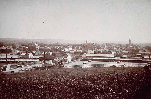 Downtown Chaska in 1893