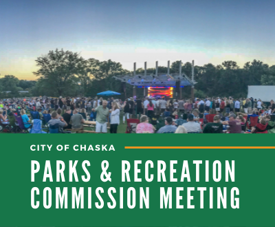City of Chaska Parks and Recreation Meeting, crowd watching concert at Firemen's Park