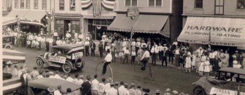 Parade Through Downtown
