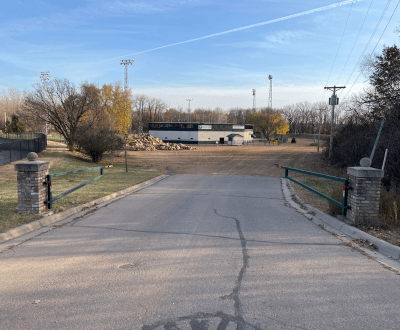 Gates open at Athletic Park entrance