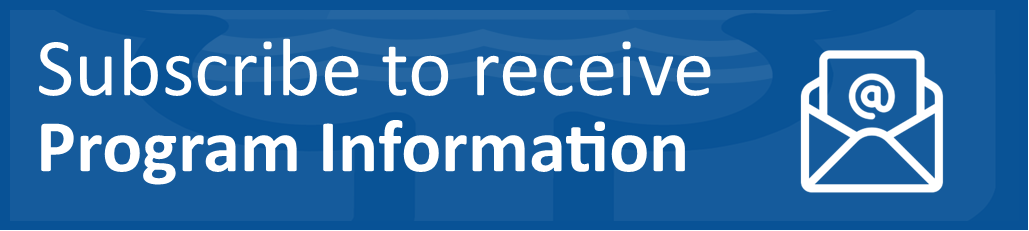 program info button blue