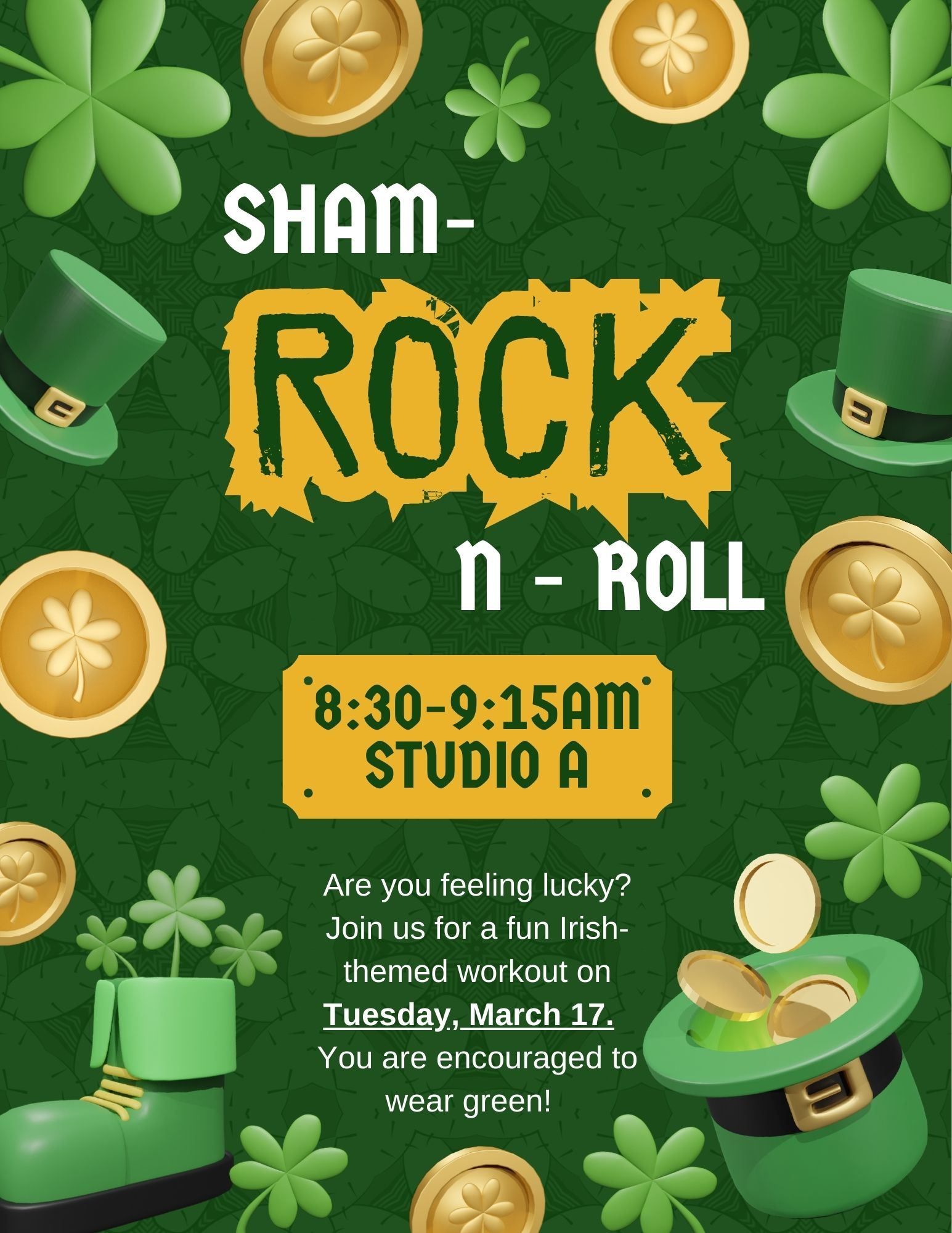 AOA Sham Rock N Roll WOD