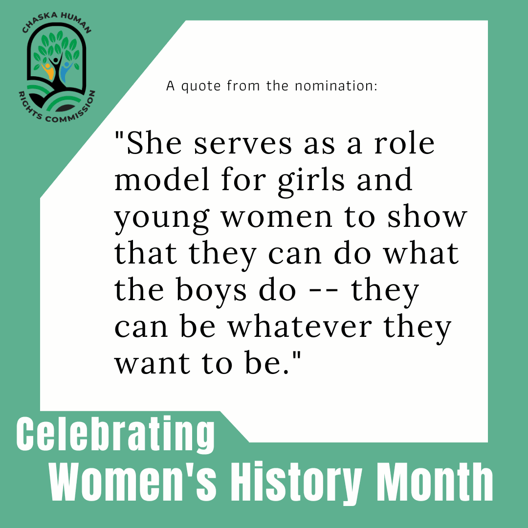 Quote about Sarah from the person who nominated her